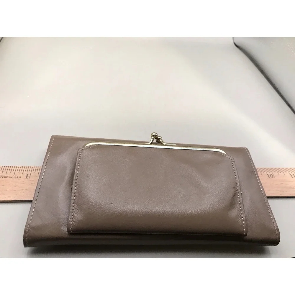 Buxton Lamb skin Trifold Wallet 4